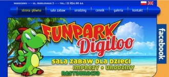 Realizacja serwisu internetowego: FunParkDigillo